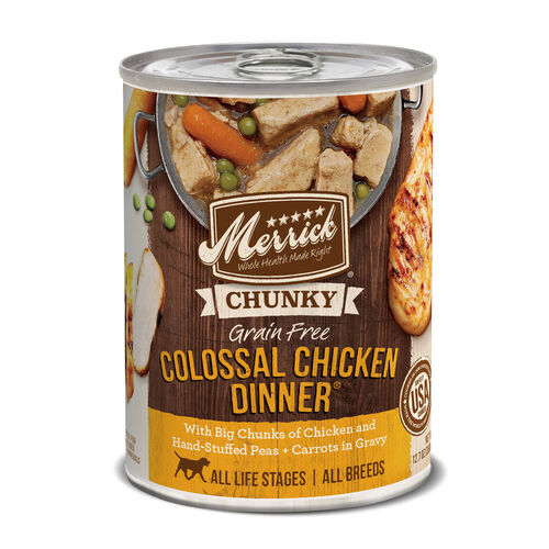 Grain Free Classic Chunky Colossal Chicken Dinner Dog Food