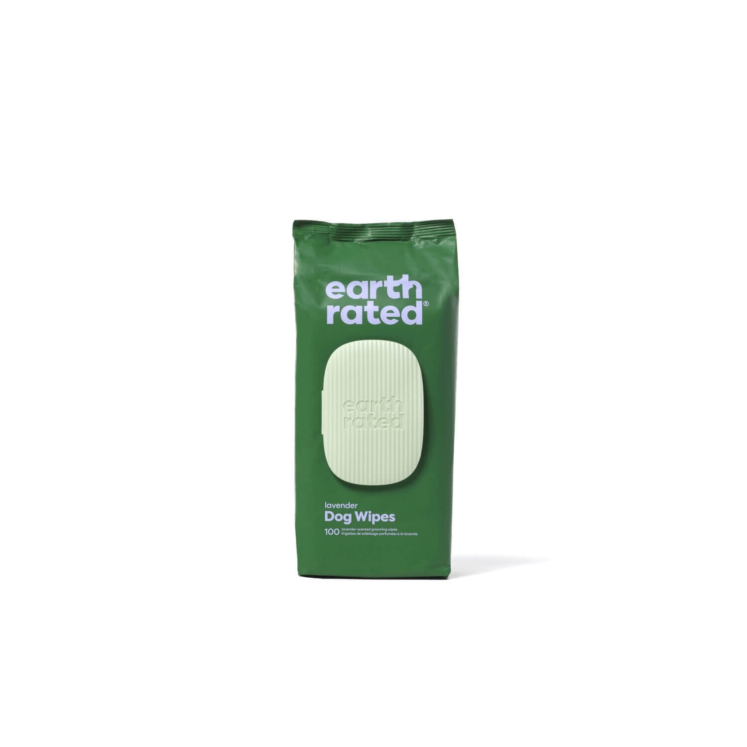 Earth Rated Lavender Scented Compostable Dog Wipes, 100 Count