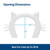Pet Safe® Never Rust Cat Corridor™ Indoor Cat Door For Interior Doors