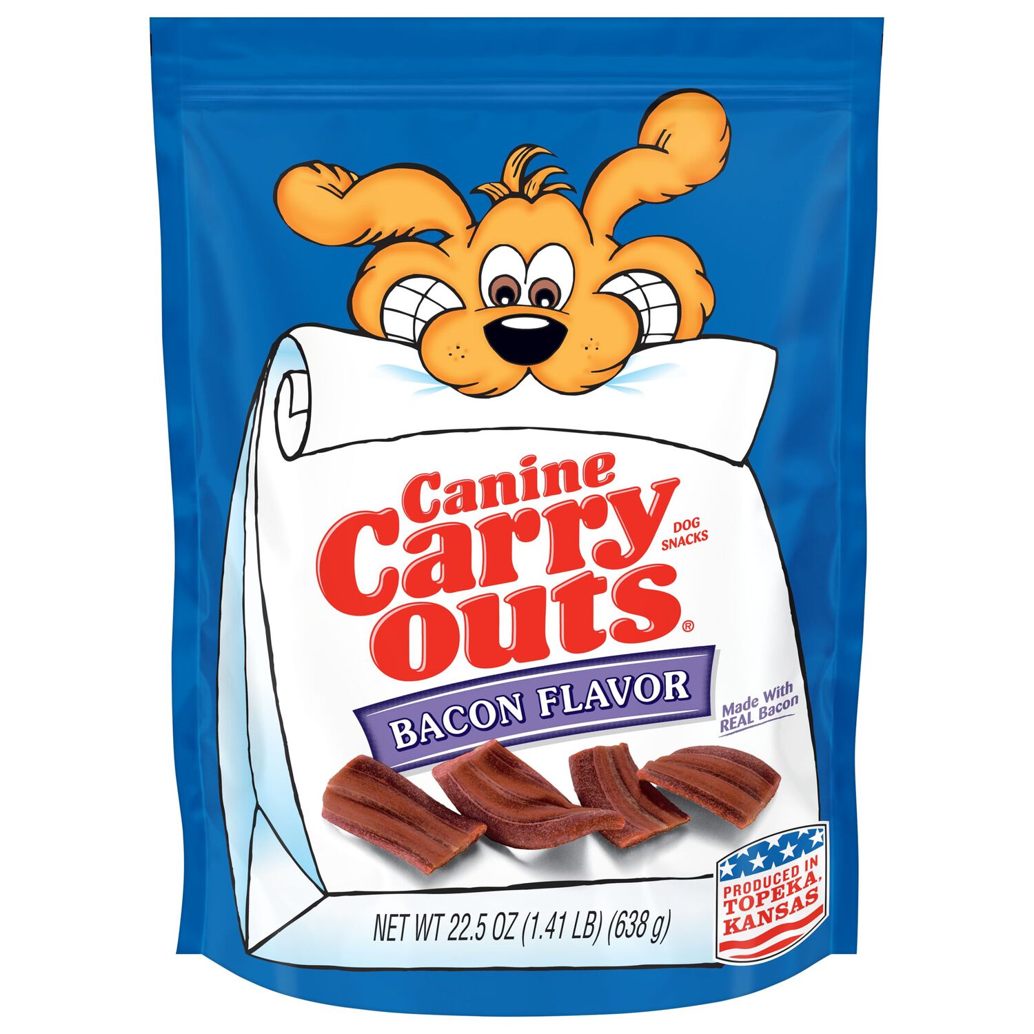 Canine Carry Outs Bacon Flavor Soft & Chewy Dog Treats, 22.5-Oz