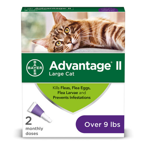 Advantage Ii Flea Treatment For Cats, Over 9 Lbs
