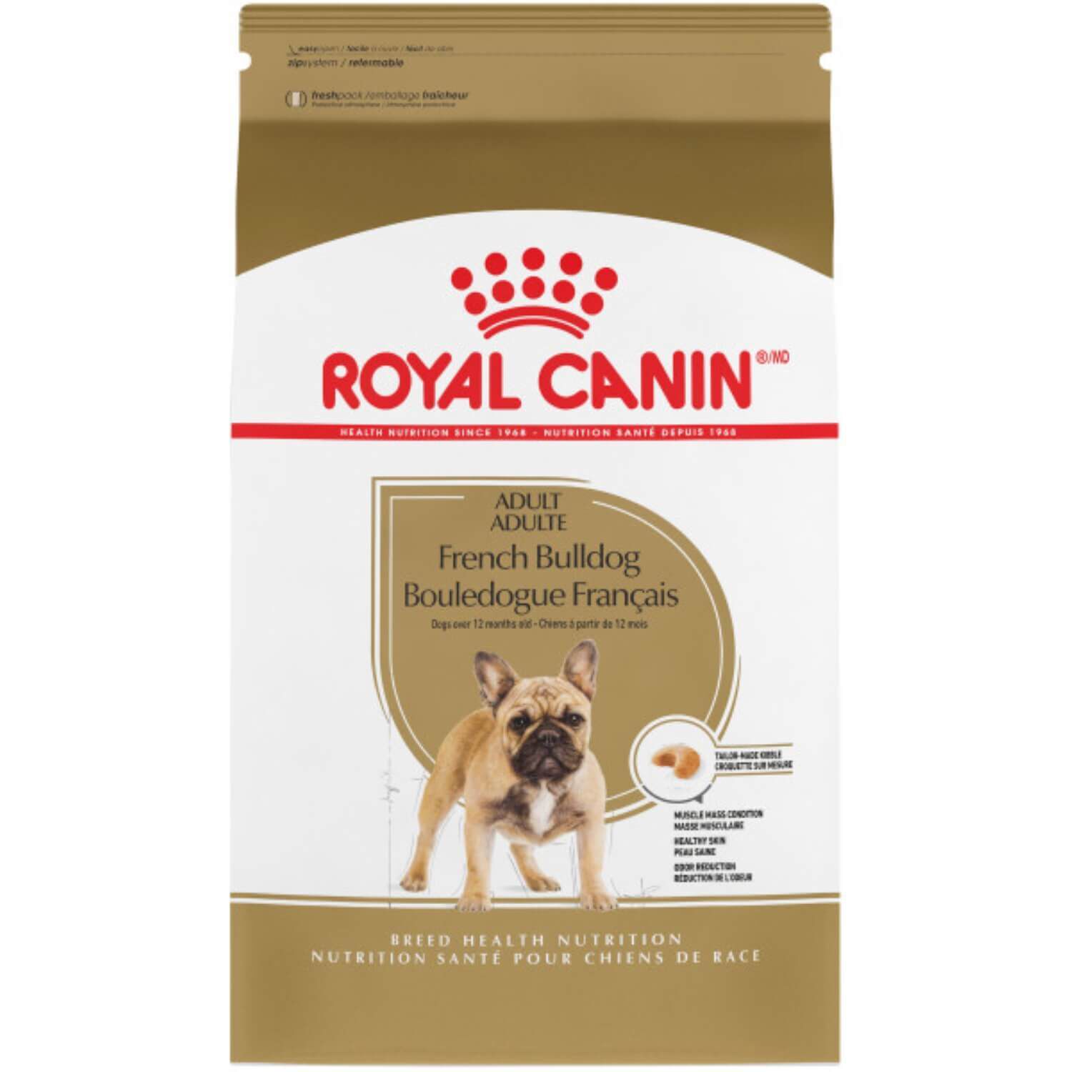 Royal Canin Breed Health Nutrition&reg; French Bulldog Adult Dry Dog Food, 17Lb