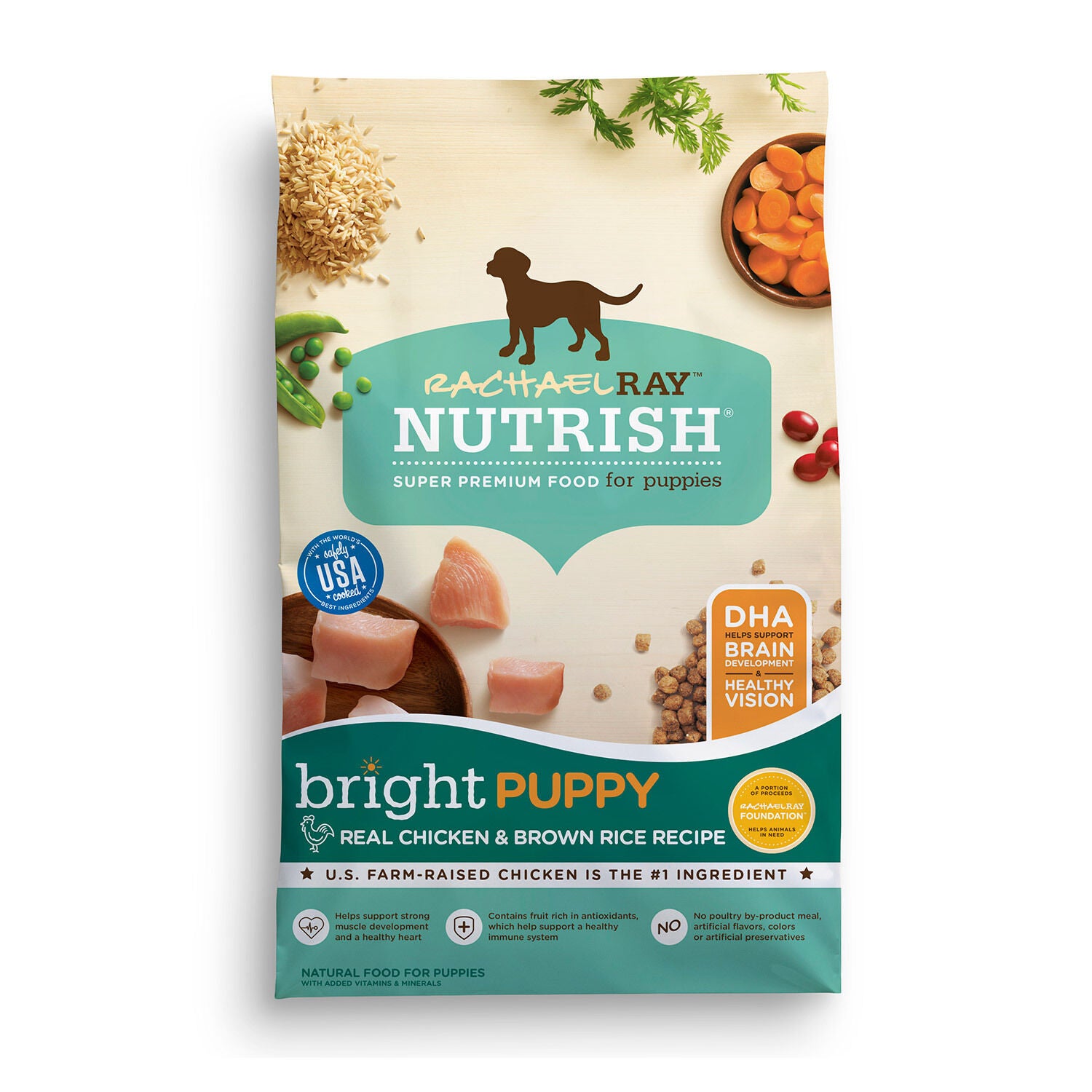 Bright Puppy Real Chicken Brown Rice Recipe 14lb Pet Supermarket