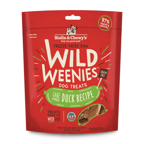 Wild Weenies Duck Recipe Dog Treats