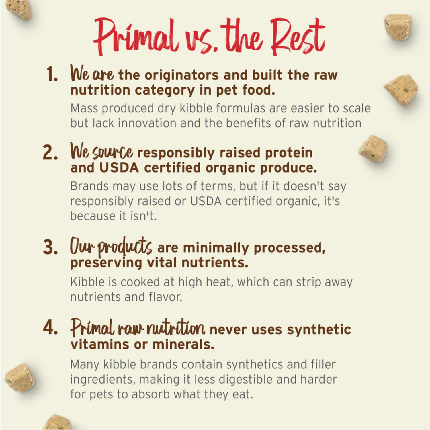 Primal Freeze-Dried Raw Nuggets Freeze-Dried Dog Food, Turkey & Sardine Formula, 30-Oz Bag
