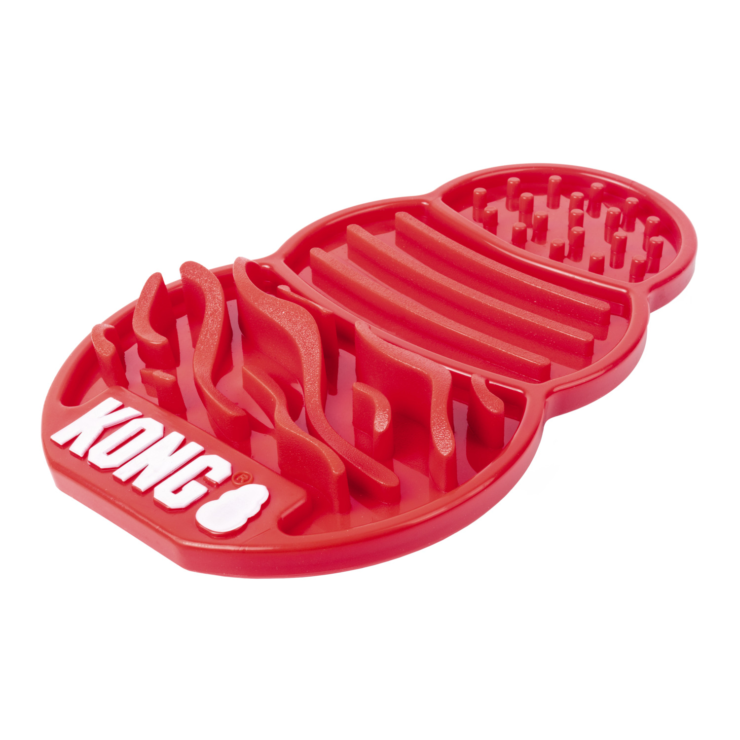 Kong Licks Lick Mat Dog Toy, Red