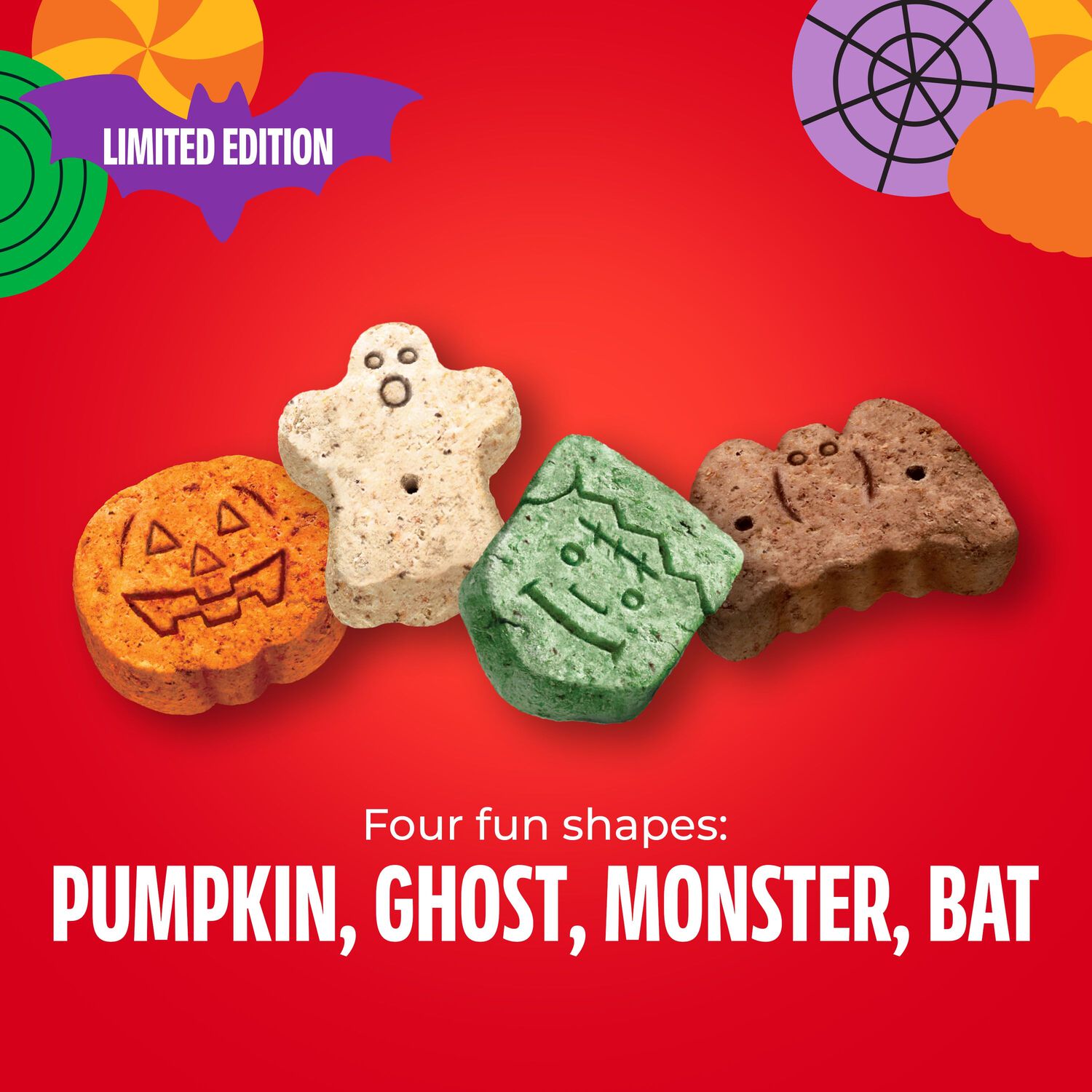 Milk-Bone Spooky Halloween Crunchy Biscuits Dog Treats, 24-Oz