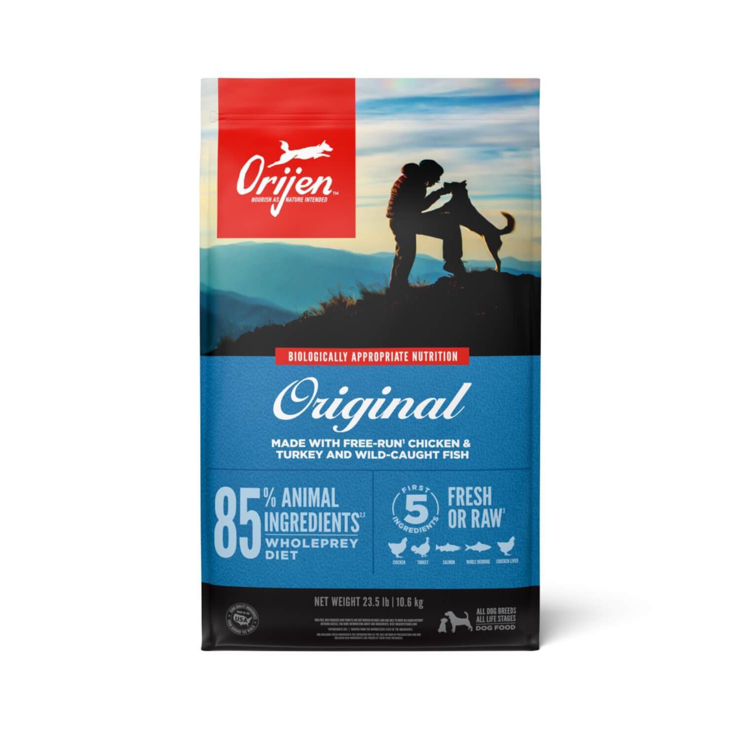 Orijen Original Grain Free High Protein Dry Dog Food