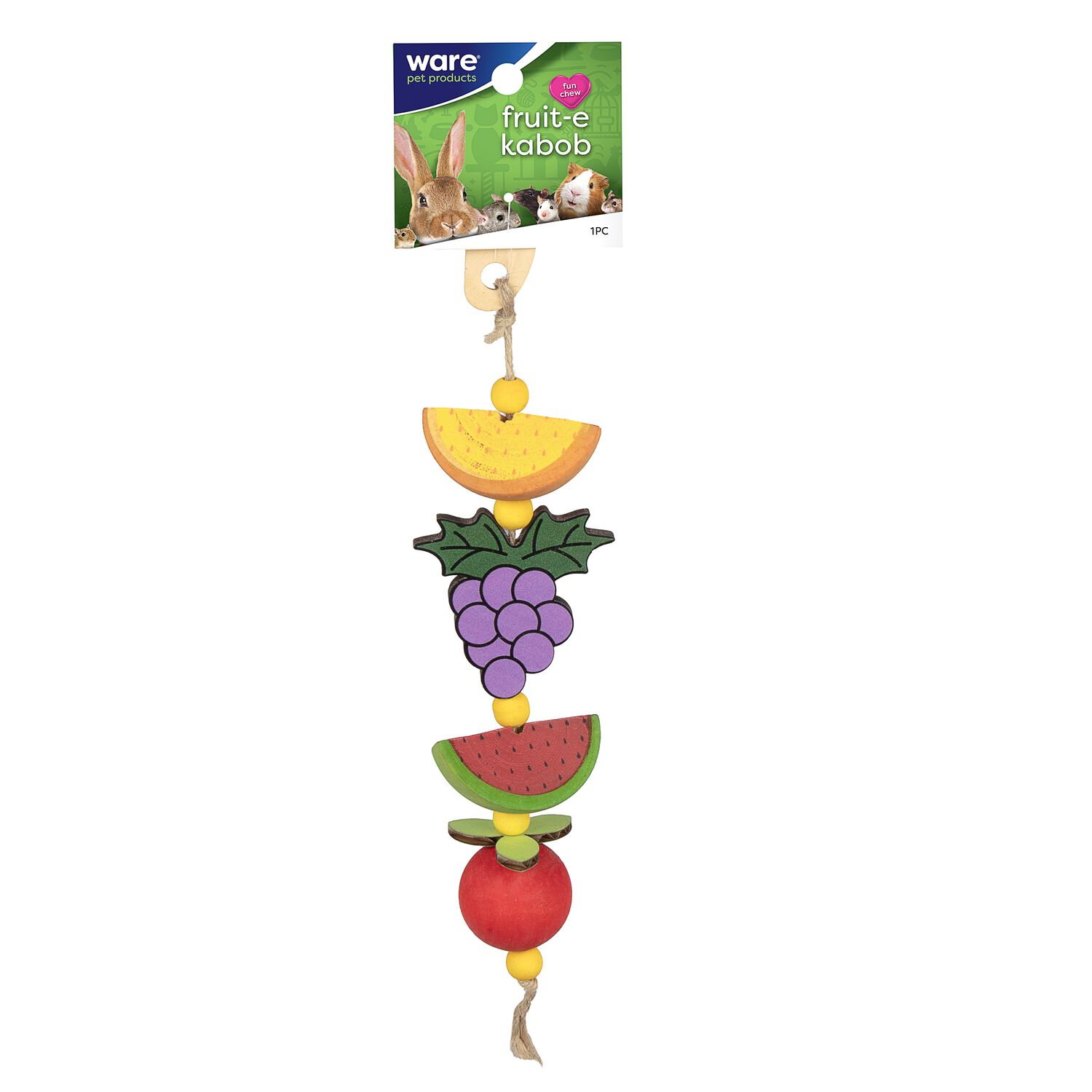 Ware Pet Products Fruit-E Kabob Small Animal Chew