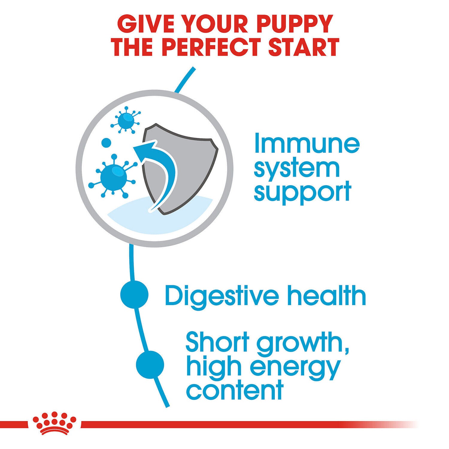 Royal Canin Size Health Nutrition Medium Puppy Dry Dog Food, 4Lb