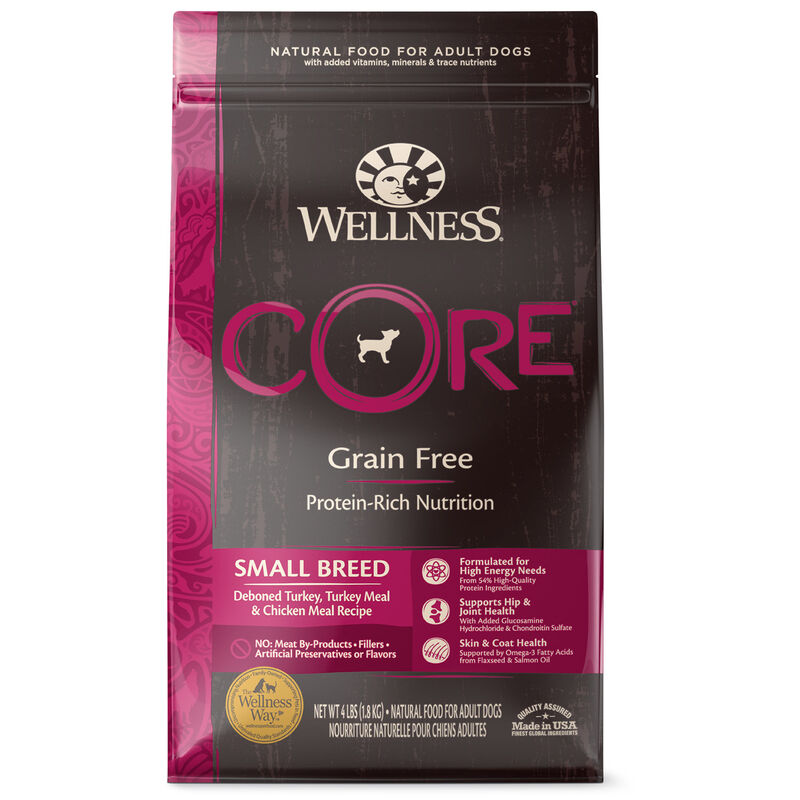 Core Small Breed Turkey, Turkey Meal & Chicken Meal Dog Food image number 1