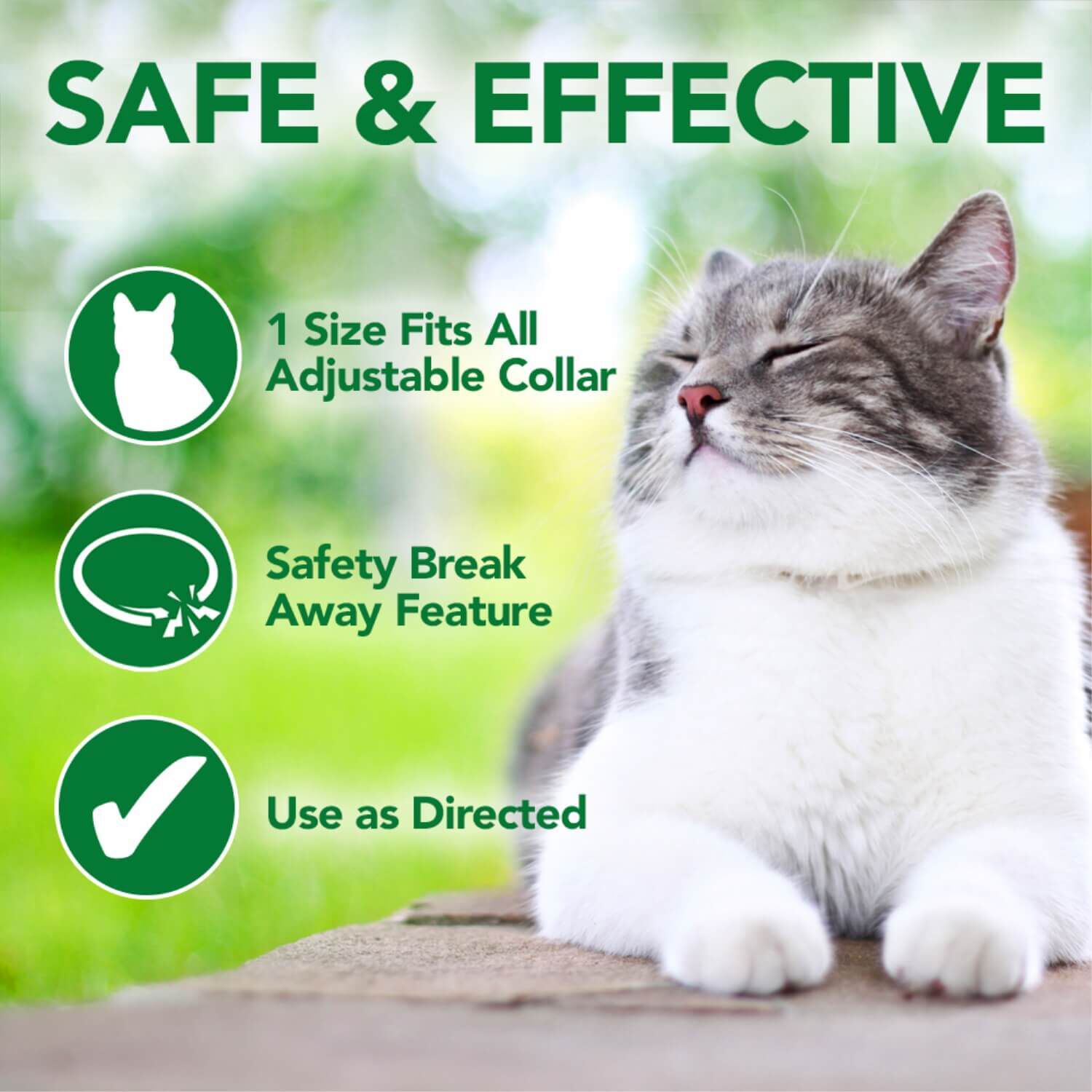 Flea & Tick Repellent Collar For Cats 1ea Pet Supermarket