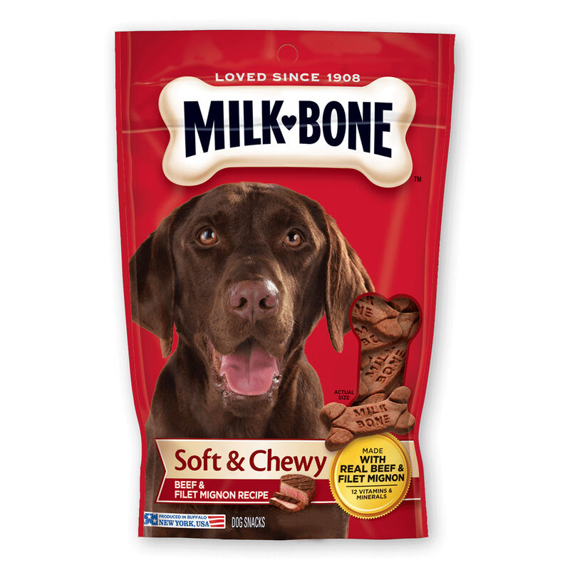 Soft & Chewy With Real Beef & Filet Mignon Dog Treat image number 2