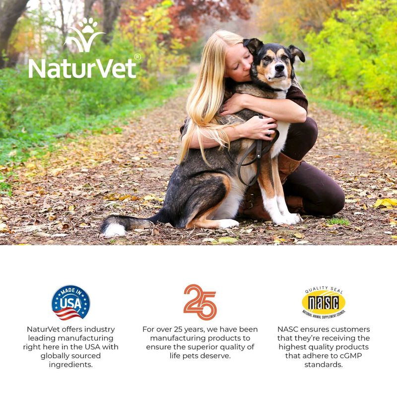 Natur Vet Vita Pet Senior Daily Vitamins Plus Glucosamine Soft Chews For Dogs