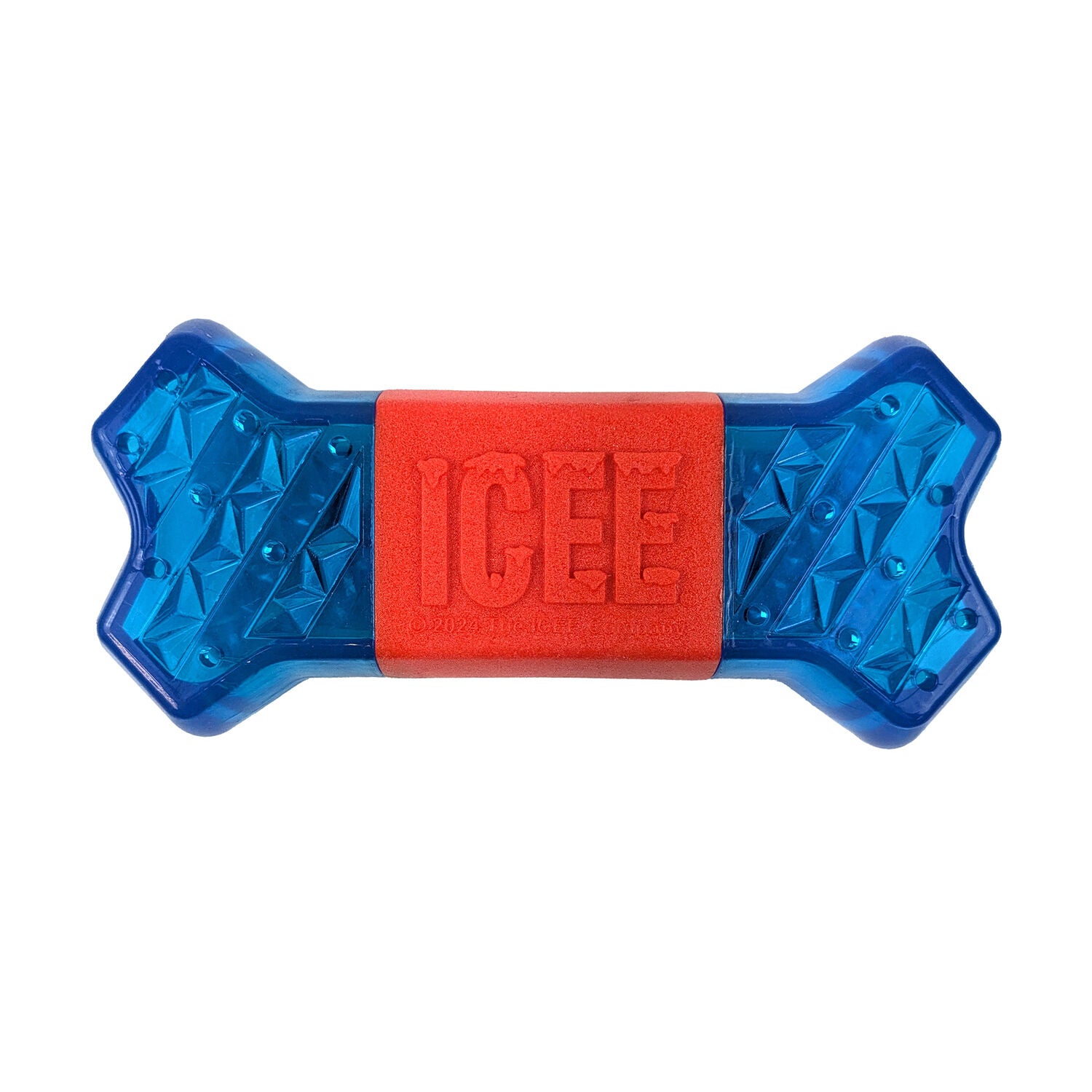 Icee Cooling Bone Dog Toy, 6"