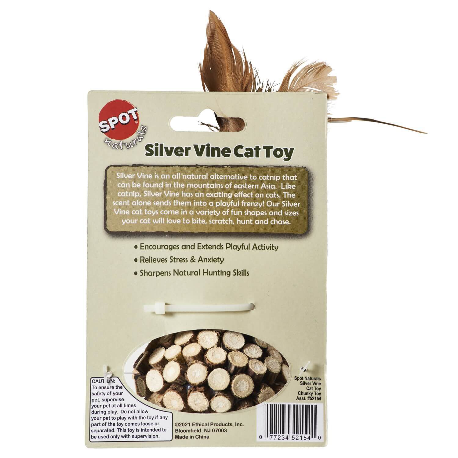 Spot Silvervine Chunky Cat Toy