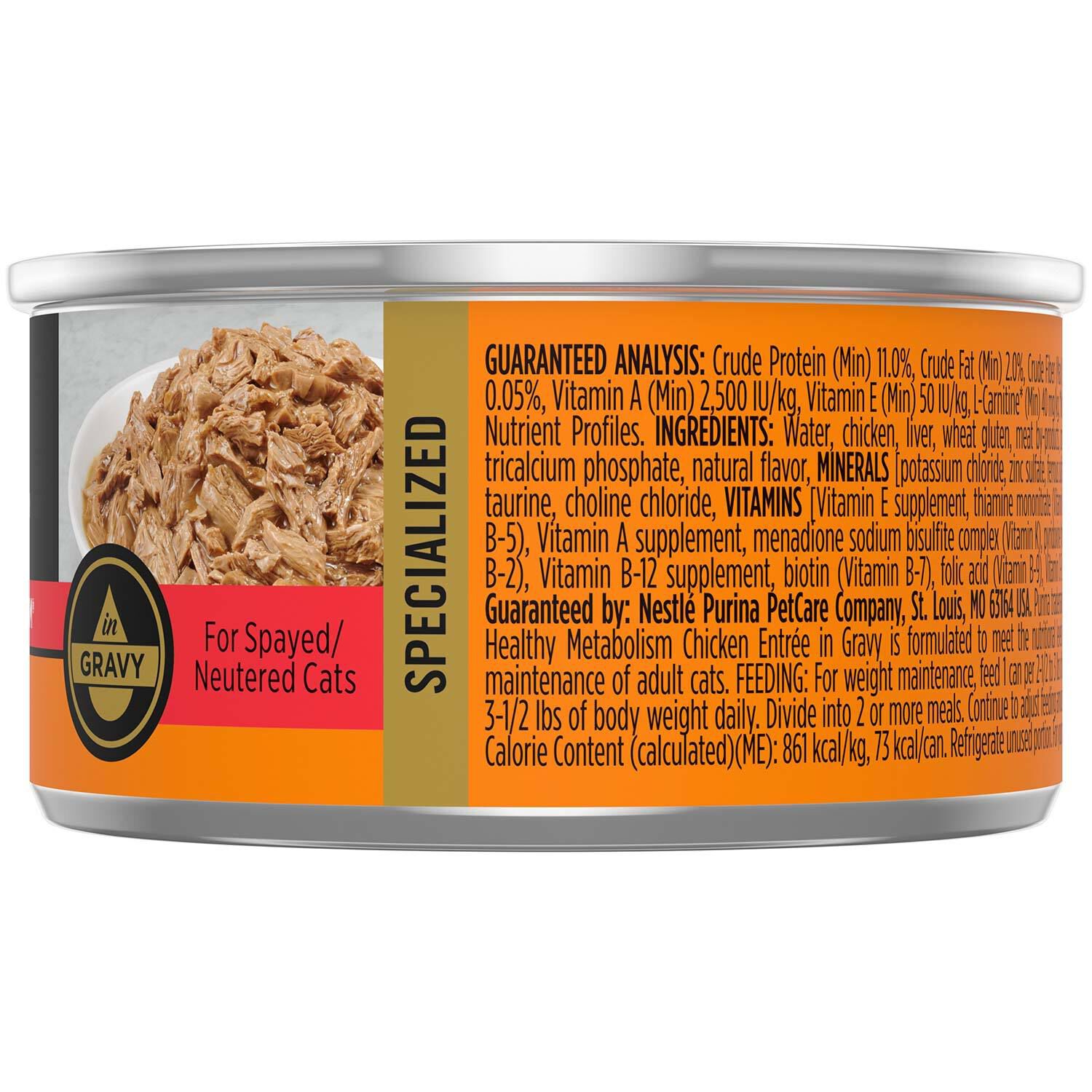 Healthy metabolism cat food top
