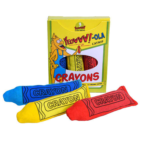 Crayons Cat Toy