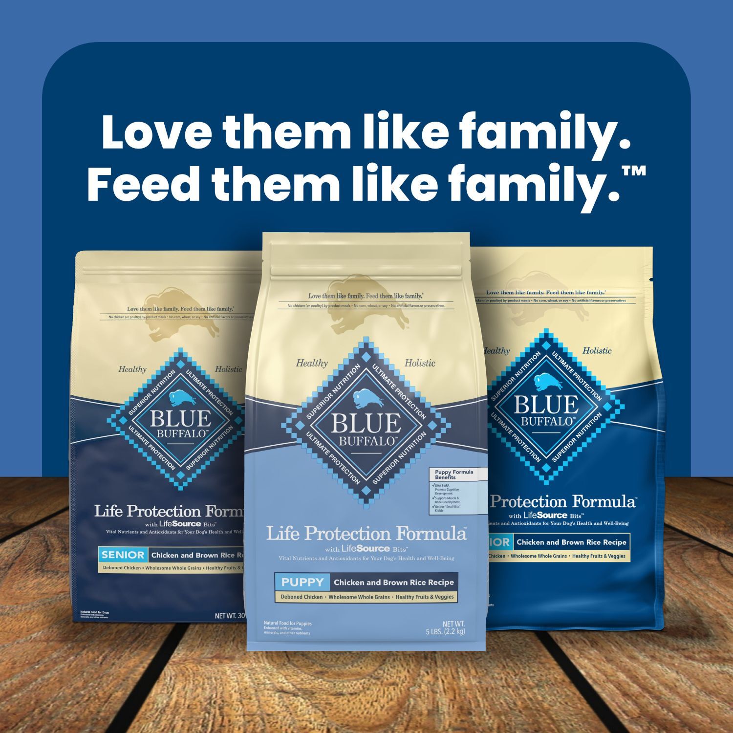 Blue Buffalo Life Protection Puppy Dog Food, 5-Lb