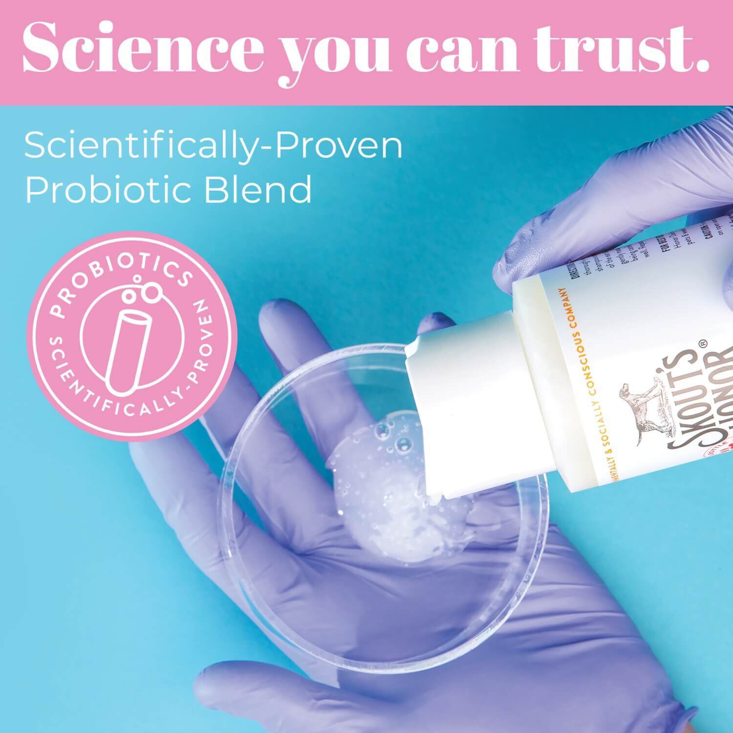 Skout's Honor Daily Use Probiotic Puppy Detangler, Happy Puppy Scent