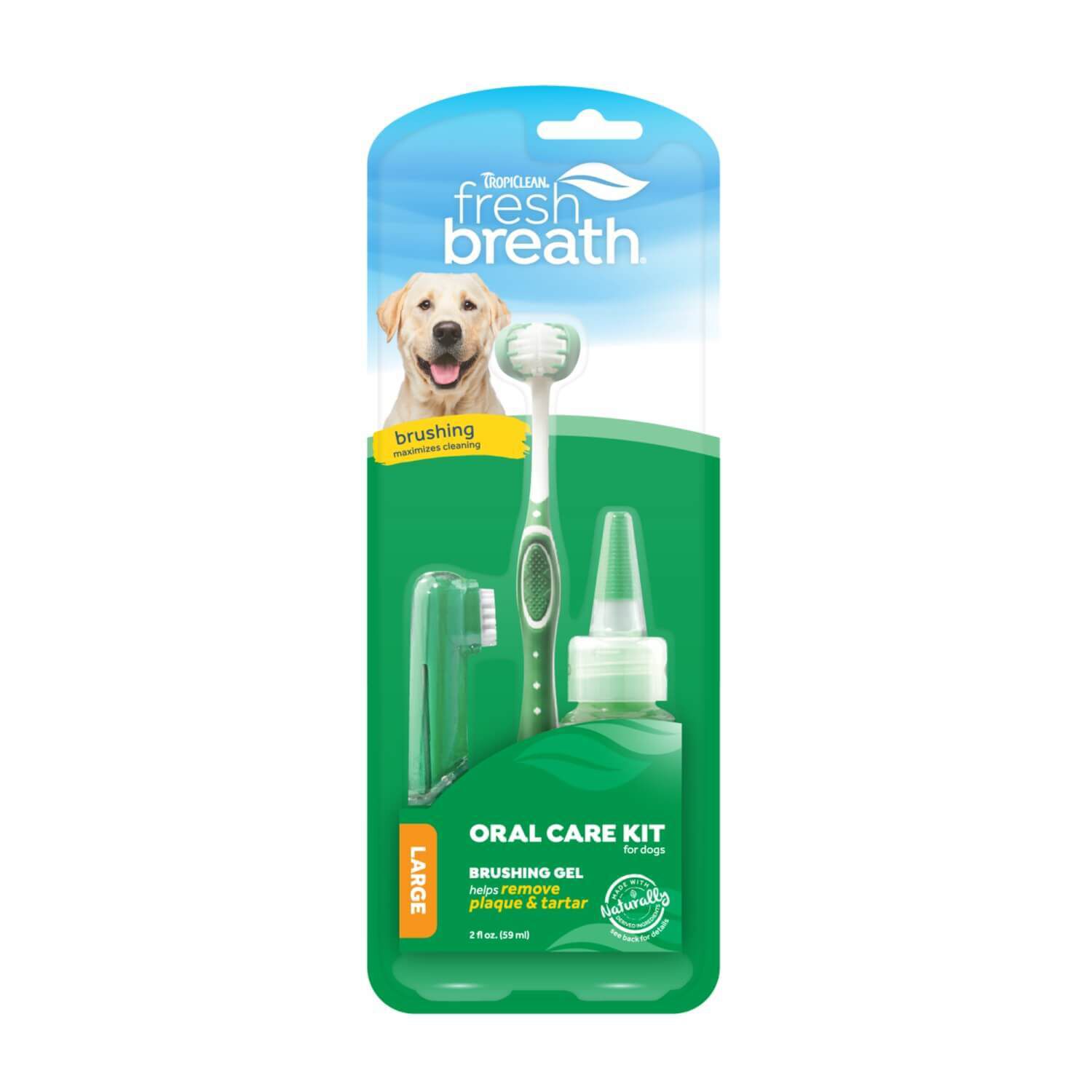 Fresh Breath Oral Care Kit For Dogs 1L Pet Supermarket