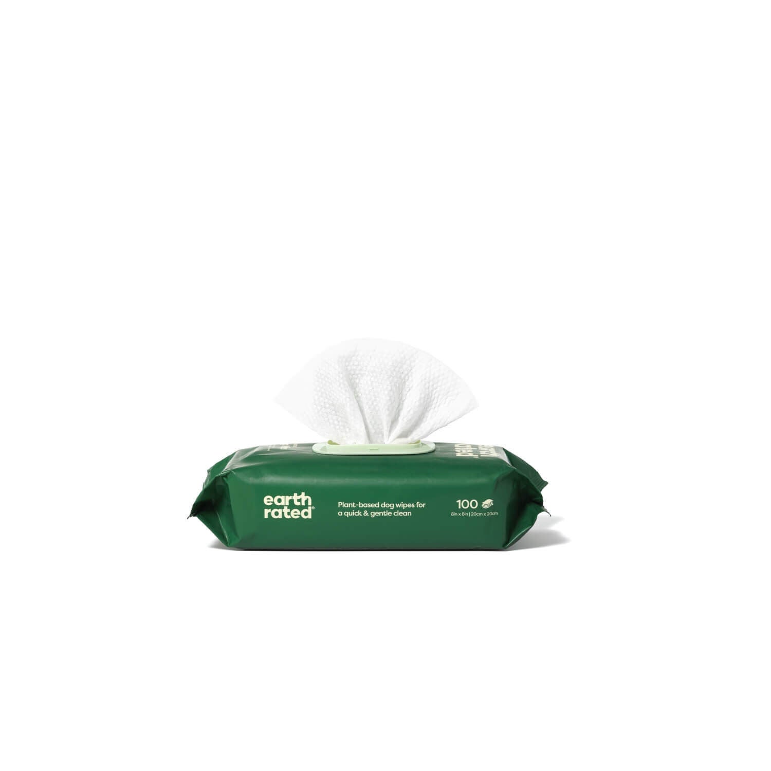 Earth Rated Unscented Compostable Dog Wipes, 100  Count