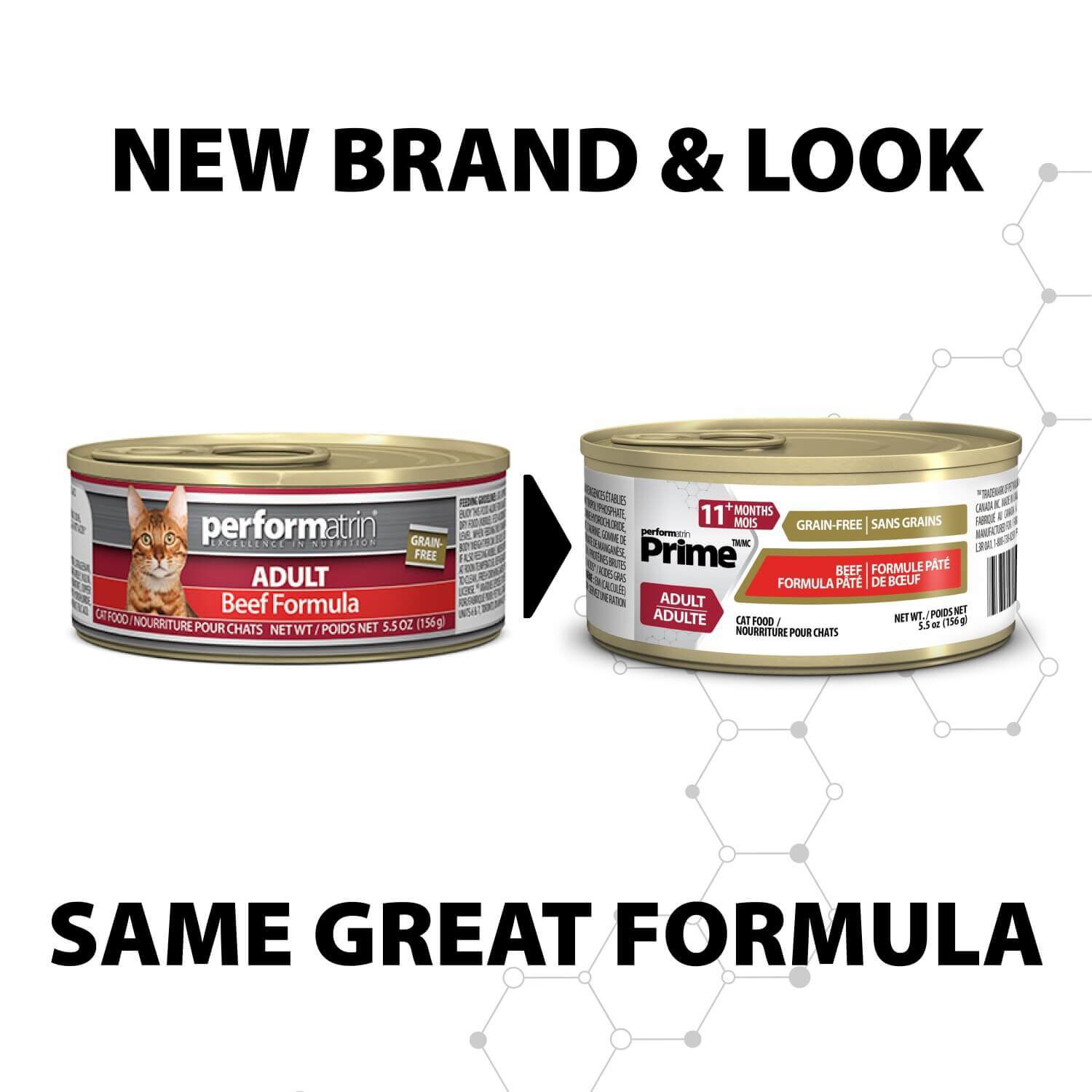 Performatrin Prime Adult Grain Free Beef Formula Wet Cat Food