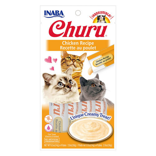 Churu Purees Chicken Recipe Cat Treat