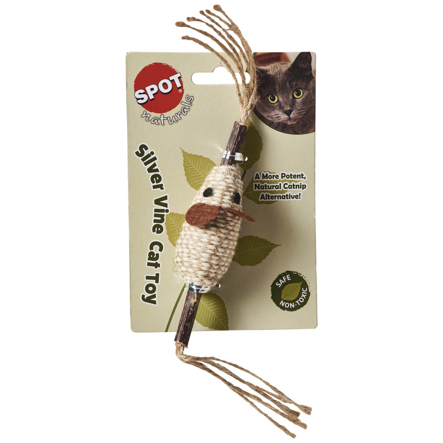 Spot Silvervine Cord & Stick Cat Toy