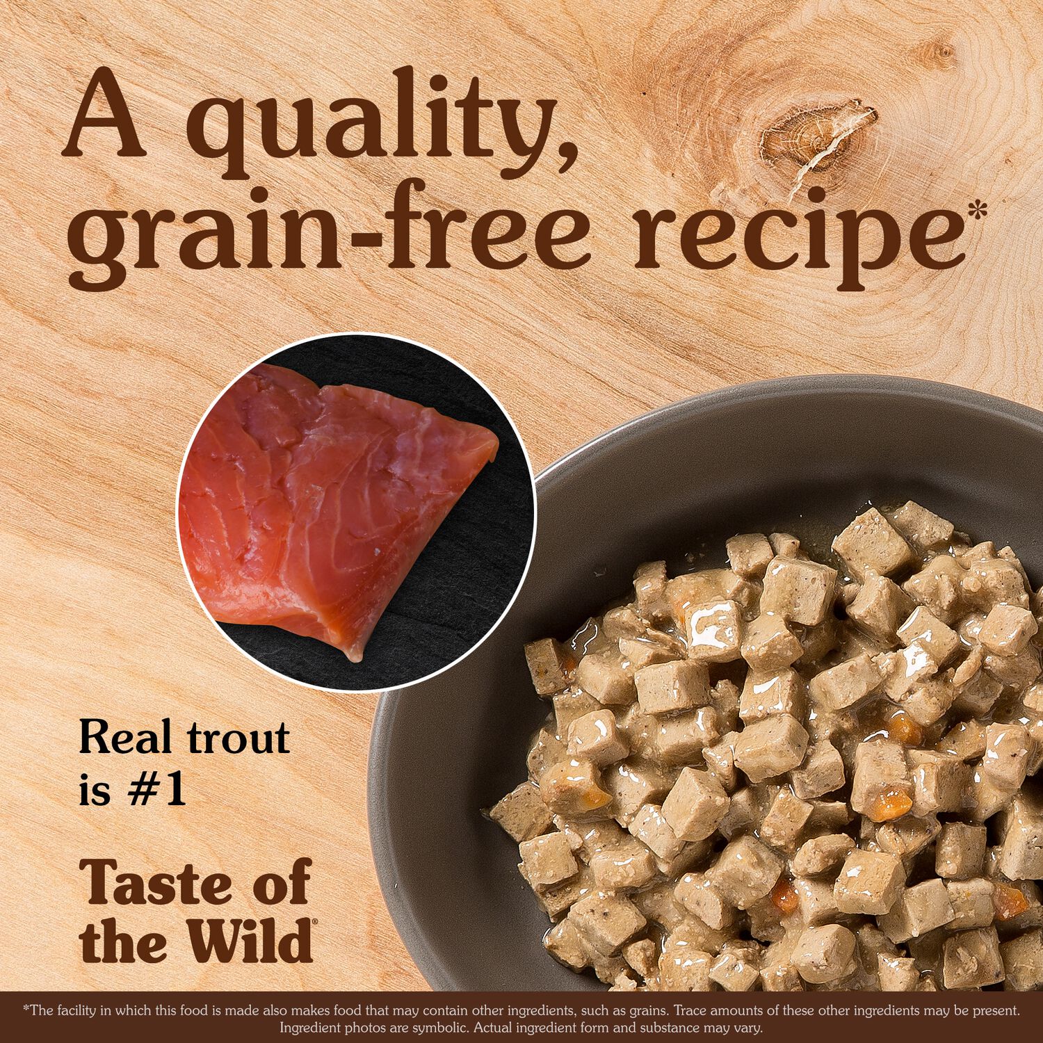 Taste Of The Wild Canyon River Wet Cat Food, Feline Recipe With Trout And Salmon In Gravy, 3-Oz Can