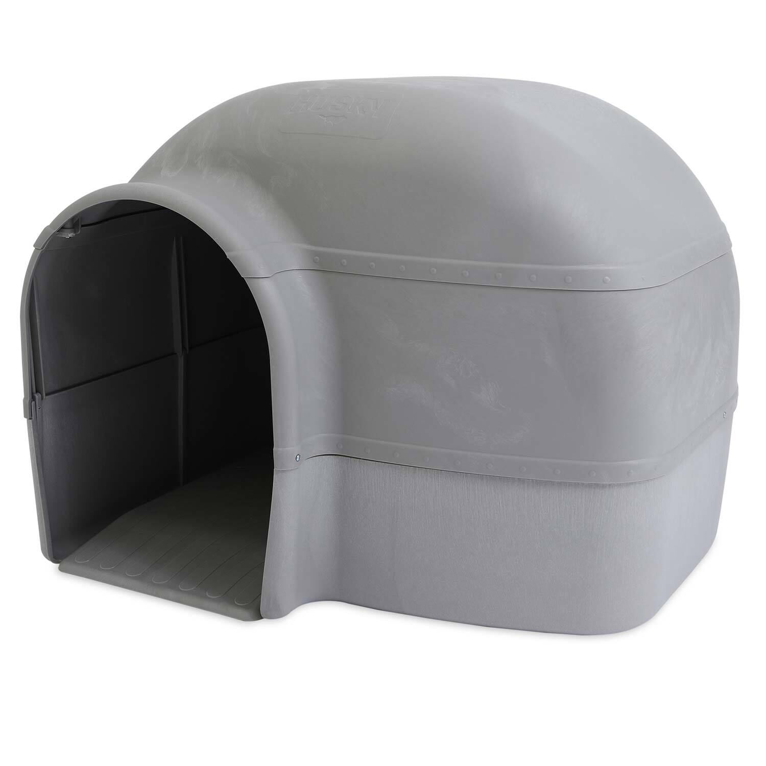 Petmate Husky Outdoor Dog House, Large 50-90-Lb Dogs
