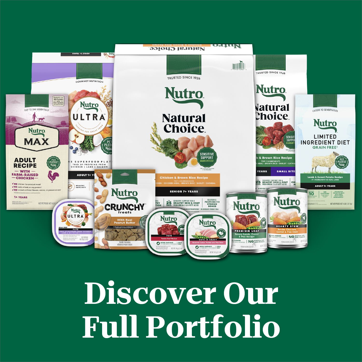 Nutro Wholesome Essentials Senior Chicken, Whole Brown Rice & Sweet Potato Recipe Dog Food, 30-Lb