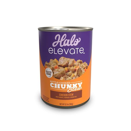 Kettle Cooked Chunky Healthy Grains Chicken Stew, Carrots, Pumpkin & Brown Rice Wet Dog Food
