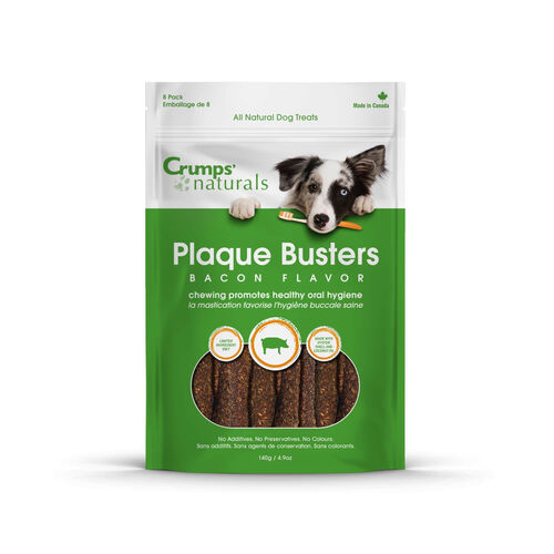 Crumps Plaque Busters With Bacon Dog Treats