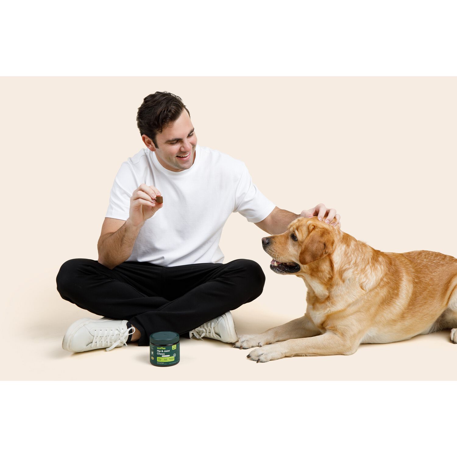 Wuffes Advanced Strength Hip & Joint Support Supplement Large Breed Dog Chews, 7.05 Oz - 25 Count