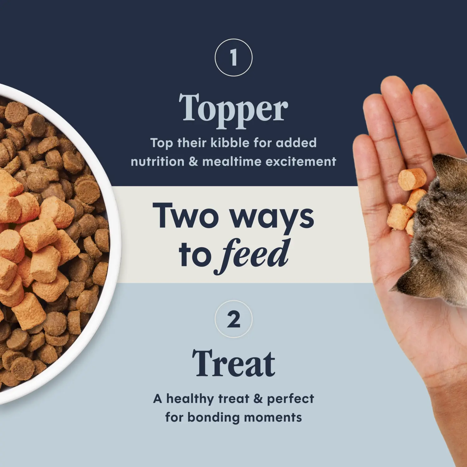 Instinct Freeze-Dried Raw Boost Mixers Grain-Free Digestive Health Recipe Cat Food Topper, 5.5-Oz Bag