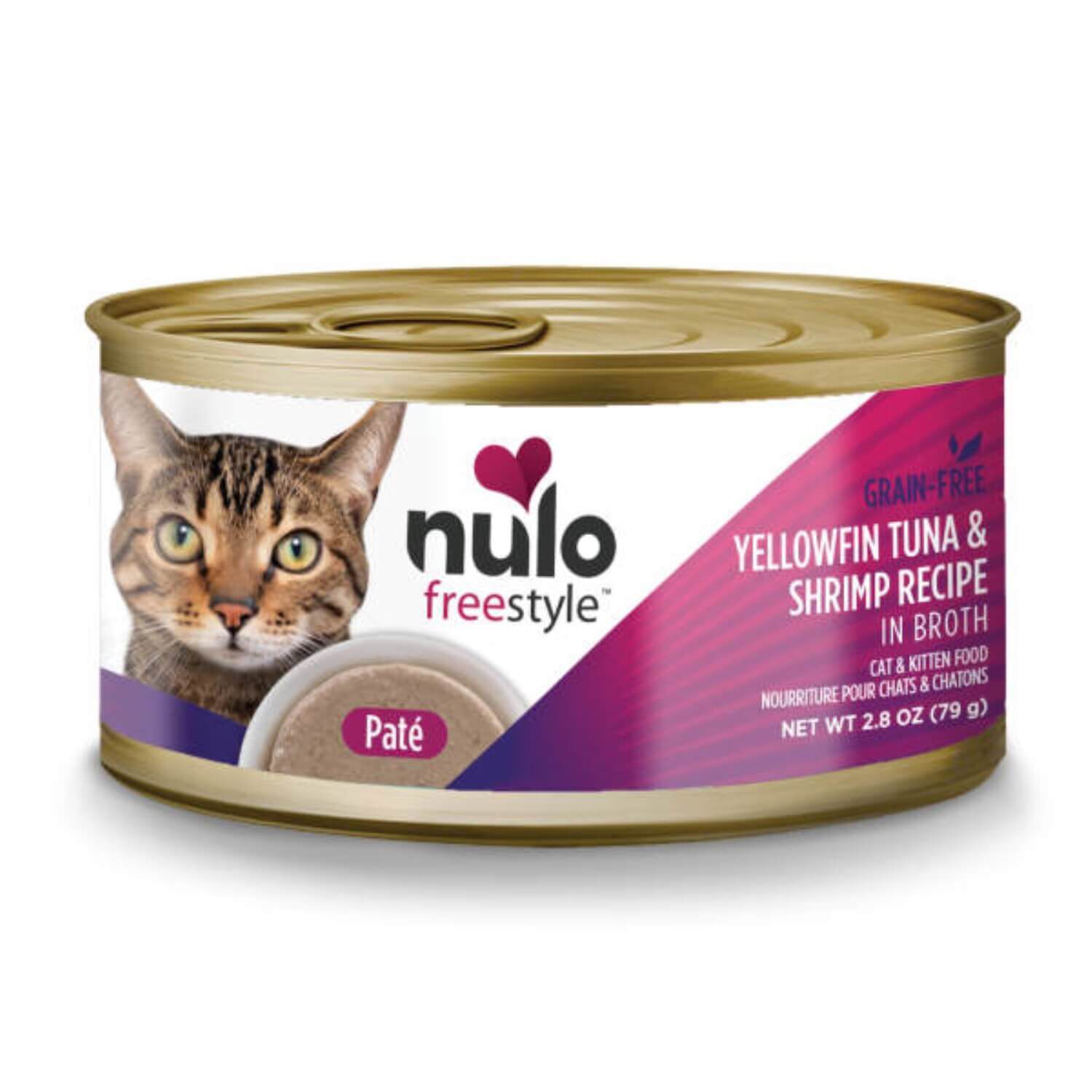 Nulo Freestyle Yellowfin Tuna and Shrimp Wet Cat Food