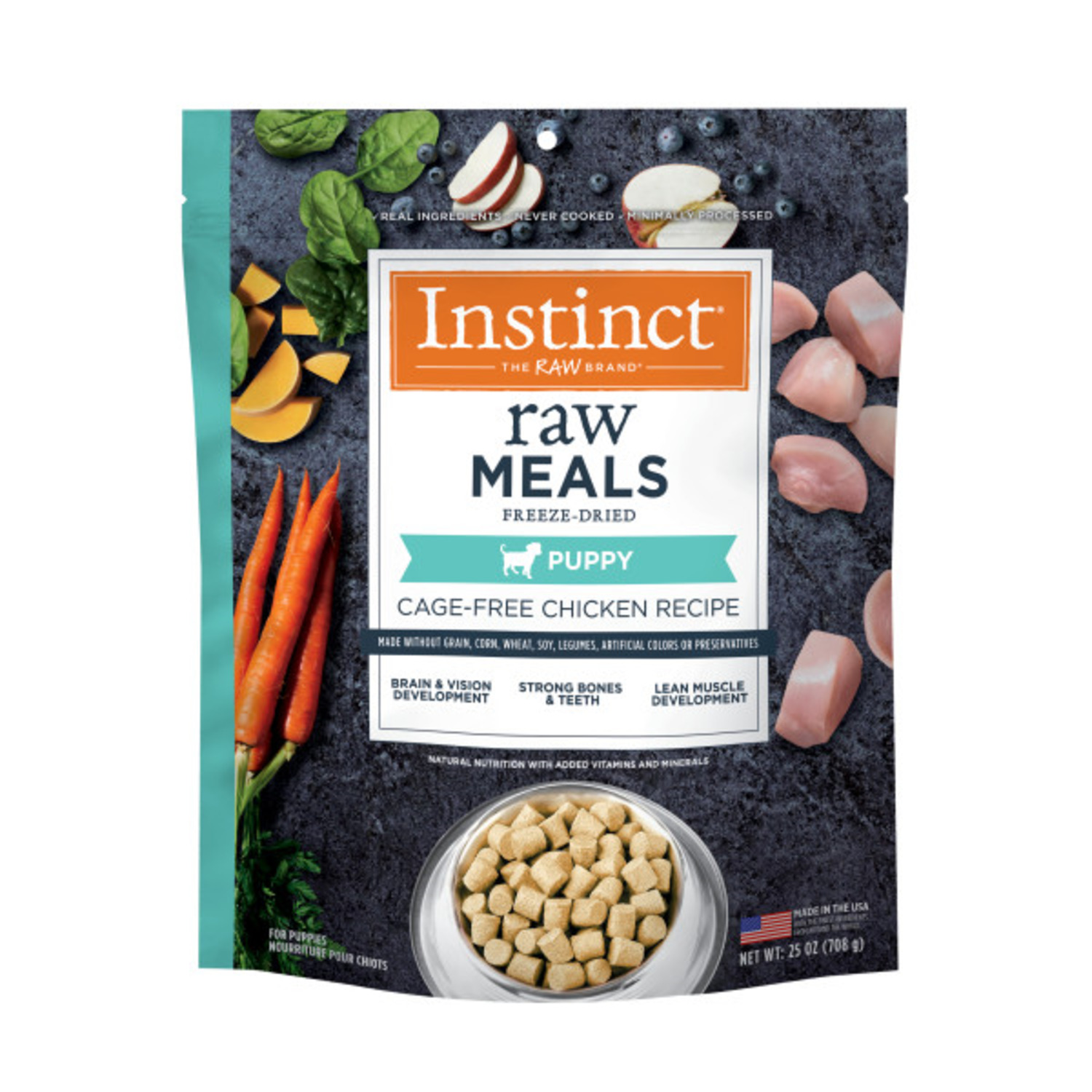 Instinct Raw Meals Puppy Freeze-Dried Dog Food - Chicken