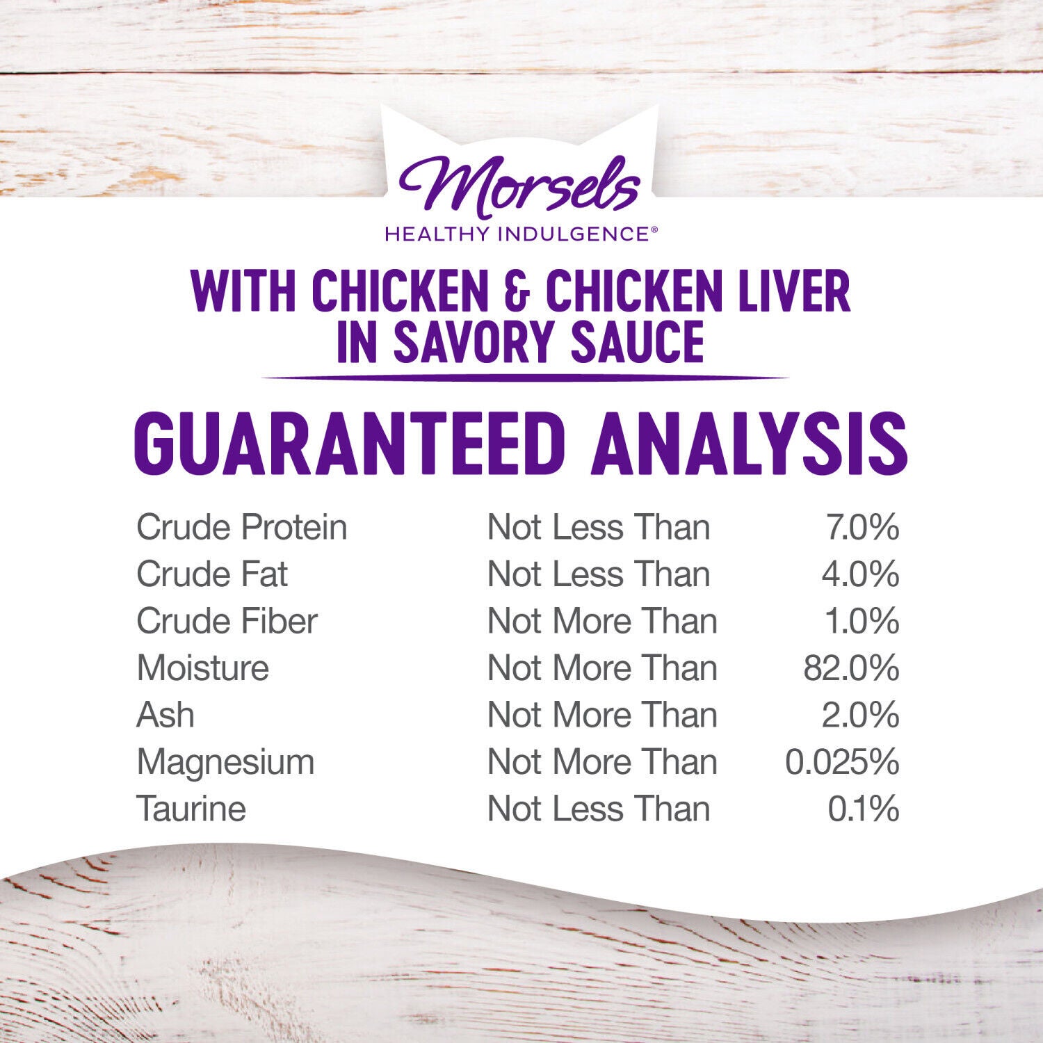 Wellness Healthly Indulgence Morsels Adult Wet Cat Food Chicken & Chicken Liver Recipe, Natural, Protein-Rich, Grain-Free, 3 Ounce Pouch