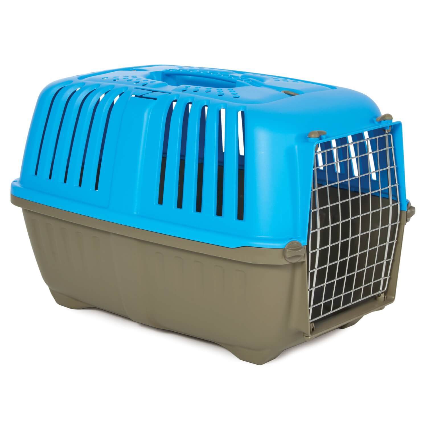 Midwest Spree Blue Plastic Hard-Sided Pet Carrier, 24In | Pet