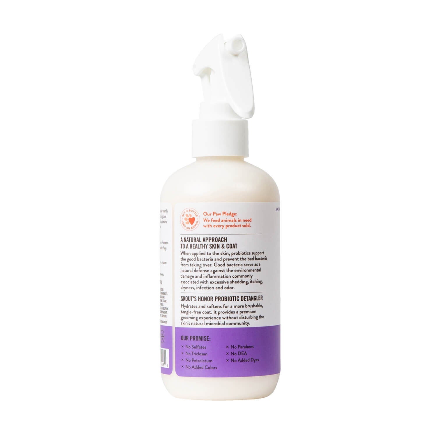 Skout's Honor Daily Use Probiotic Detangler For Dogs, Lavender Scented