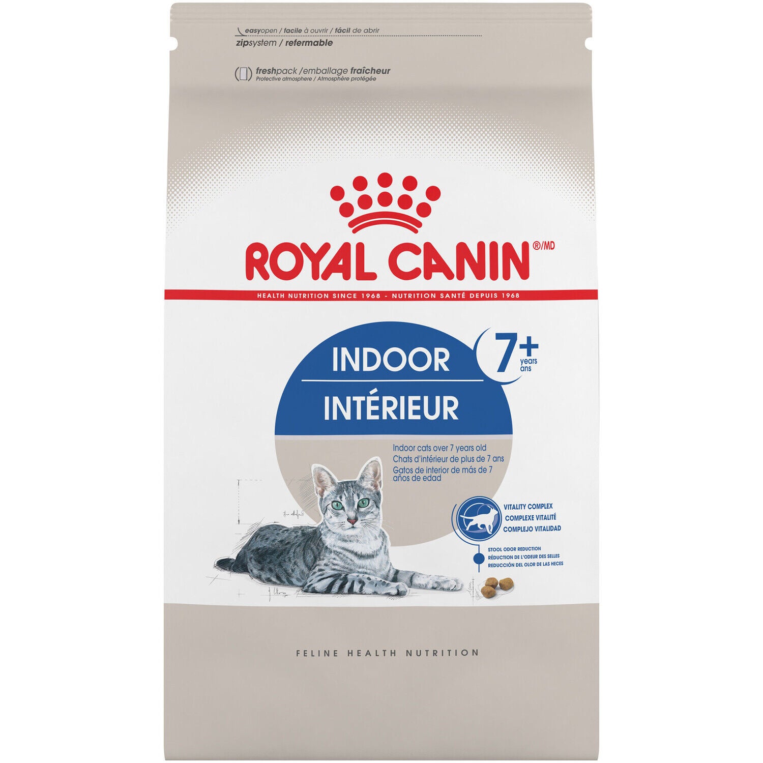 Royal Canin&reg; Feline Health Nutrition&trade; Indoor Dry Cat Food, For Cats Aging 7+, 5.5-Lb