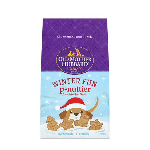 Winter Fun P Nuttier Dog Biscuits Dog Treat