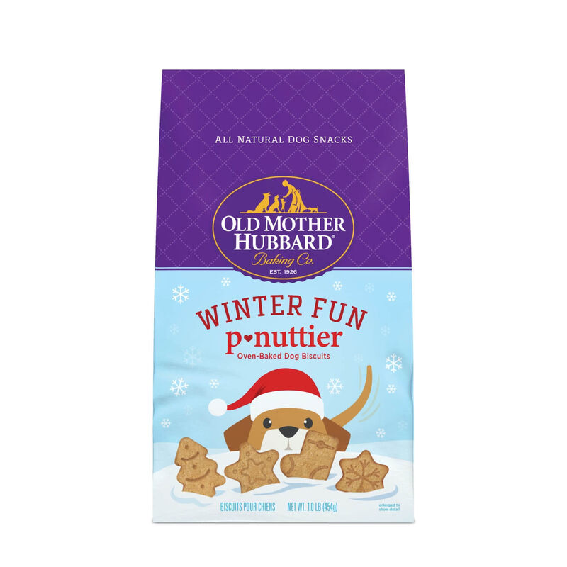 Winter Fun P Nuttier Dog Biscuits Dog Treat image number 1