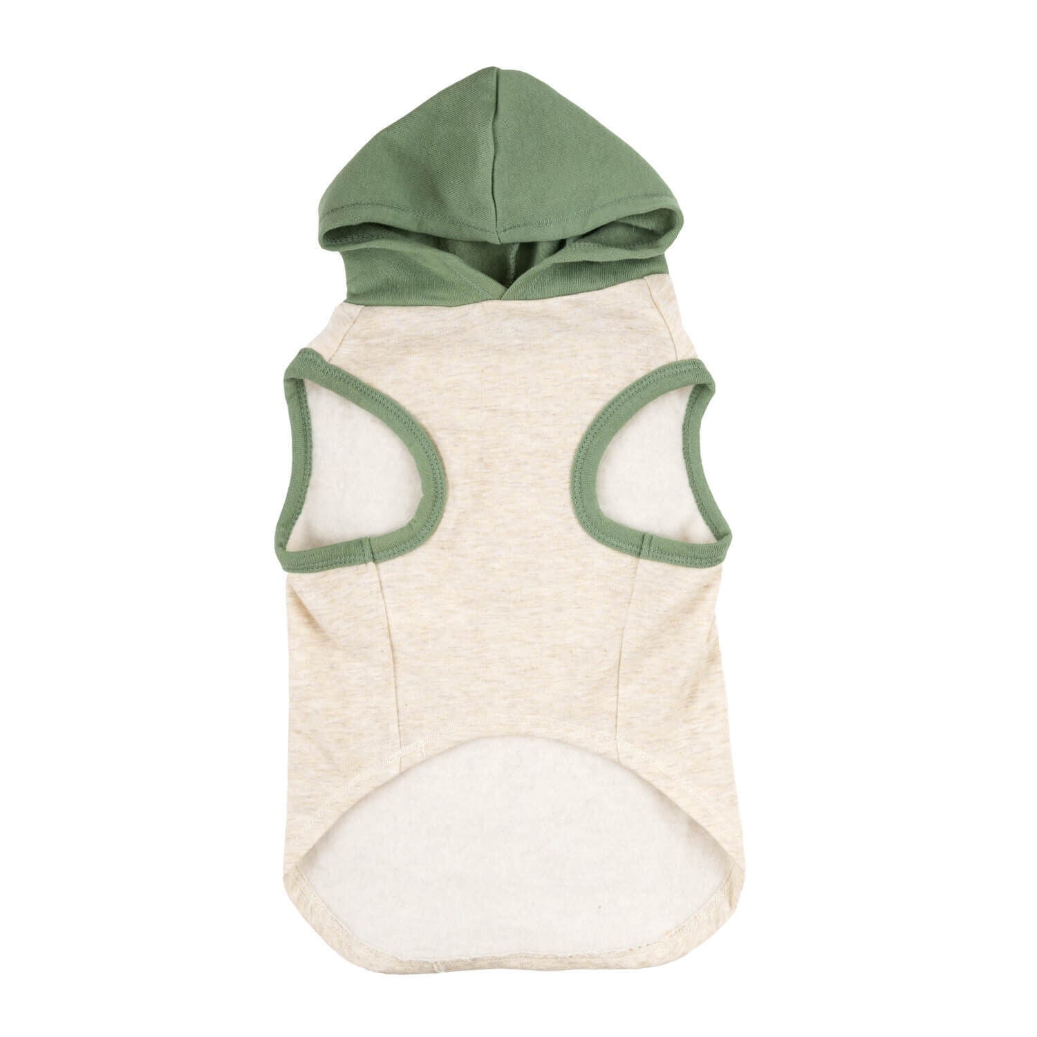 Simply Dog Mama's Boy Green & White Dog Hoodie