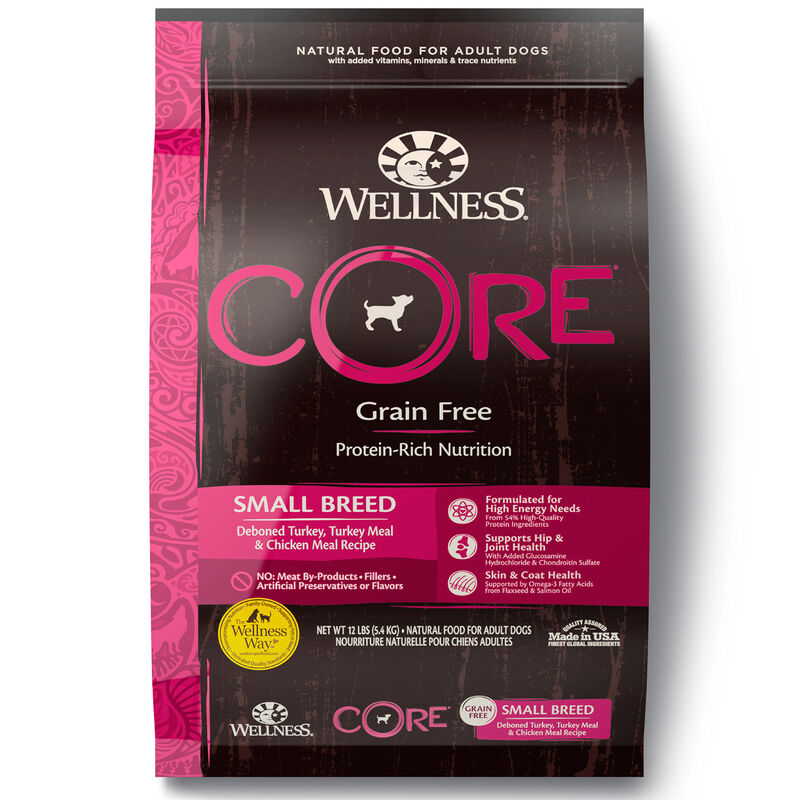 Core Small Breed Turkey, Turkey Meal & Chicken Meal Dog Food image number 2
