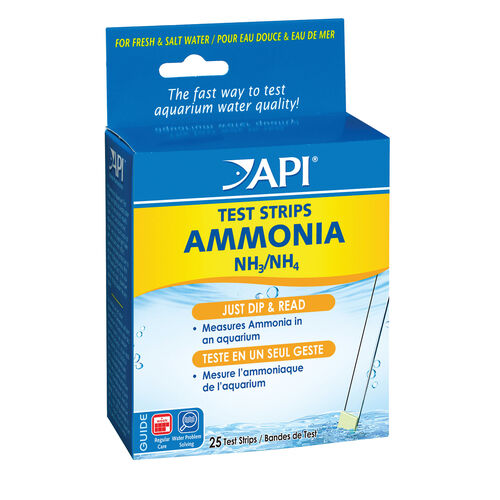 Aquarium Ammonia Test Strips