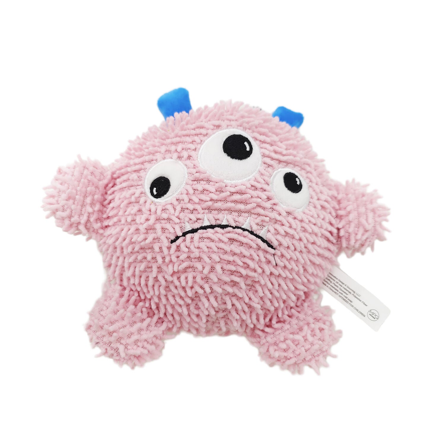#Bff Noodle Monsters Pink Plush Dog Toy