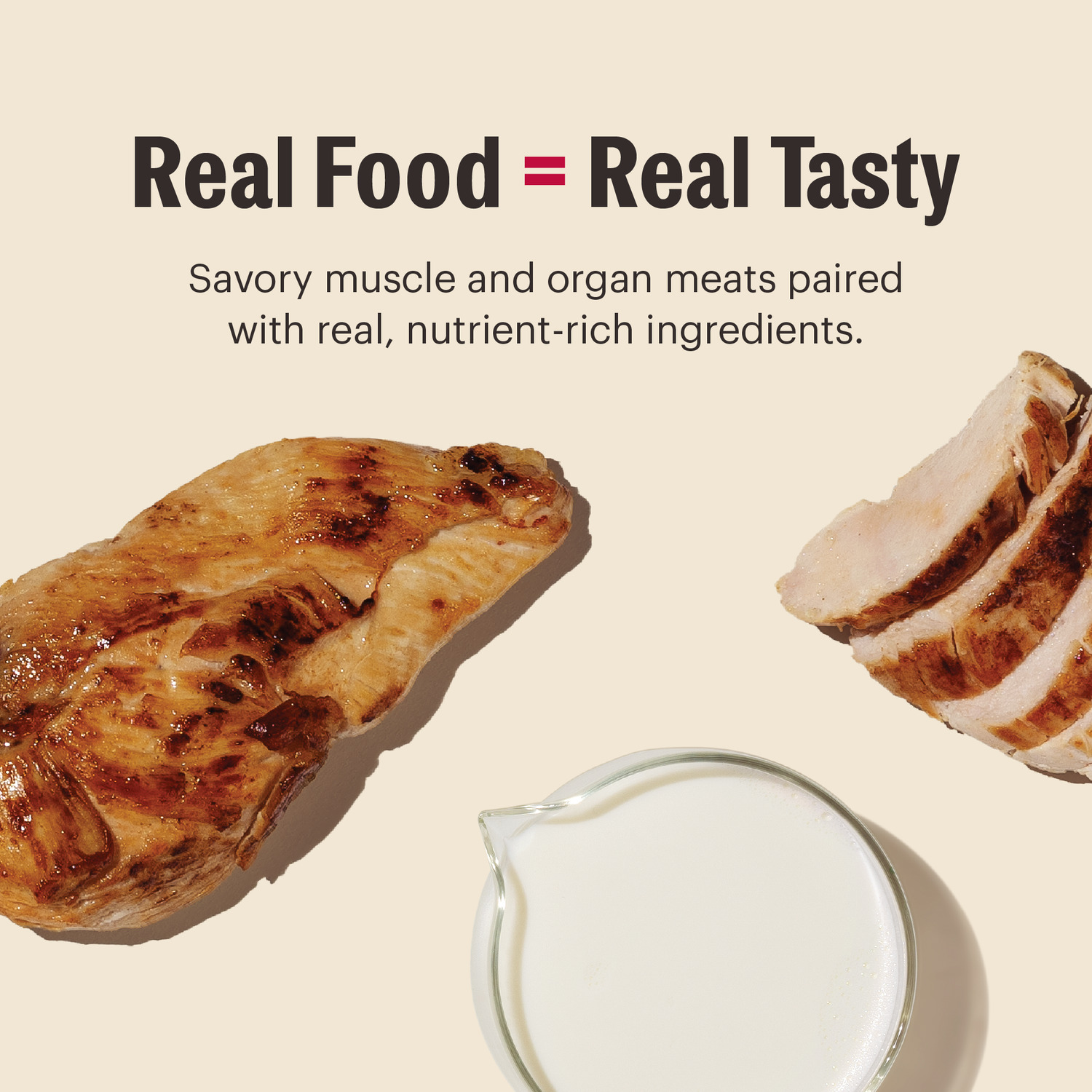 The Honest Kitchen Grain-Free Chicken Recipe In A Creamy Goat's Milk Sauce Mousse Wet Cat Food, 2.8-Oz