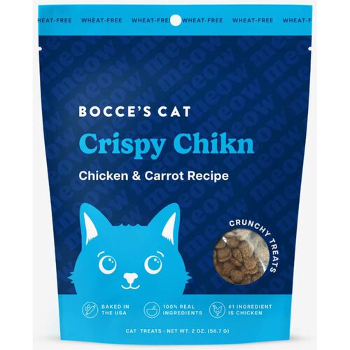 Bocce'S Bakery Crispy Chickn Chicken & Carrot Recipe Cat Treats